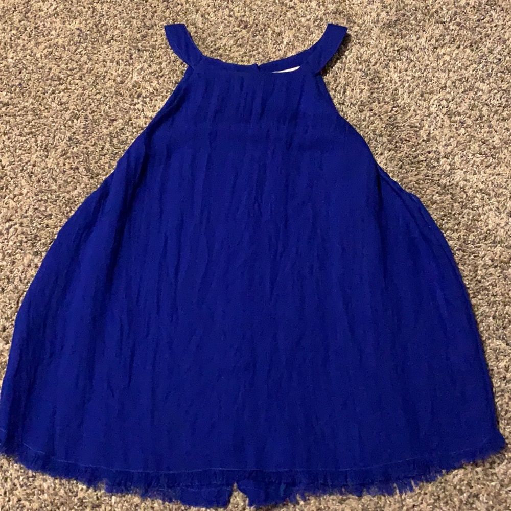 Altar’d State Blue Halter Top